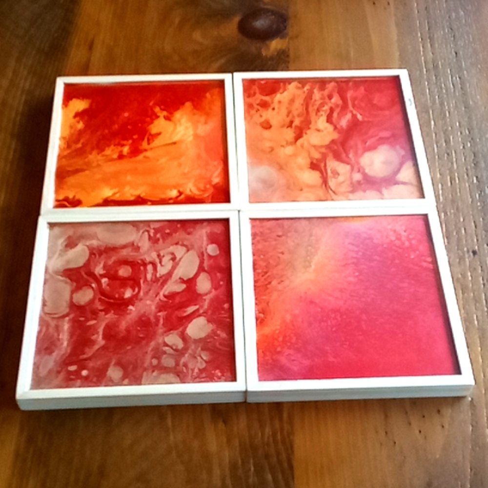 Original poured paint panels